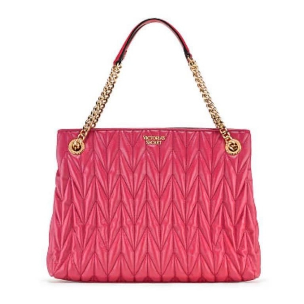 Victoria’s Secret Chevron Quilt Shoulder Bag